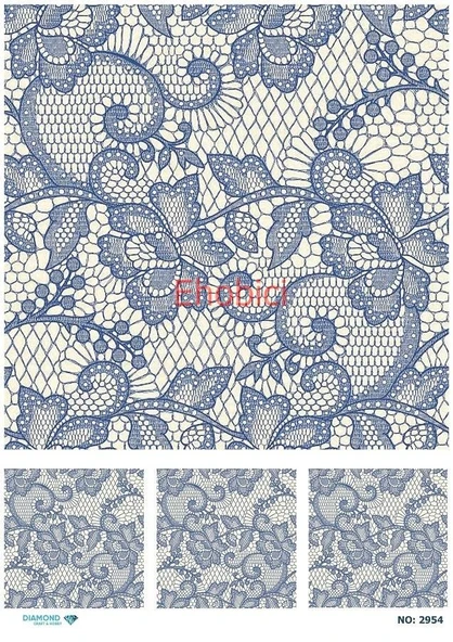 Diamond Pirinç Dekopaj Kağıdı - 2954 ürün görseli 1