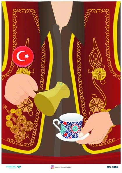 Diamond Pirinç Dekopaj Kağıdı - 3305 ürün görseli 1