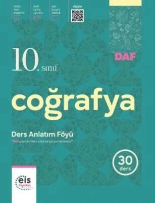 EİS 10.SINIF COĞRAFYA DERS ANLATIM FÖYÜ 30 FÖY ürün görseli 1