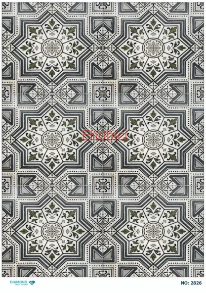 Diamond Pirinç Dekopaj Kağıdı - 2826 ürün görseli 1