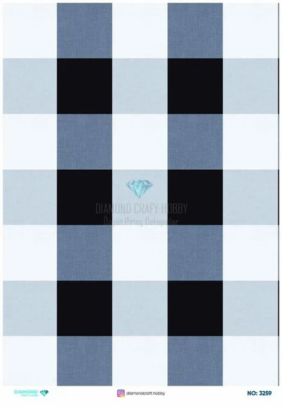 Diamond Pirinç Dekopaj Kağıdı - 3259 ürün görseli 1