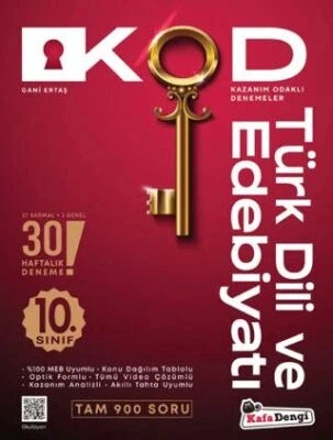 10. Sınıf Türk Dili Ve Edebiyatı 30 Haftalık Süreç Uygulamarı Kafa Dengi ürün görseli 1