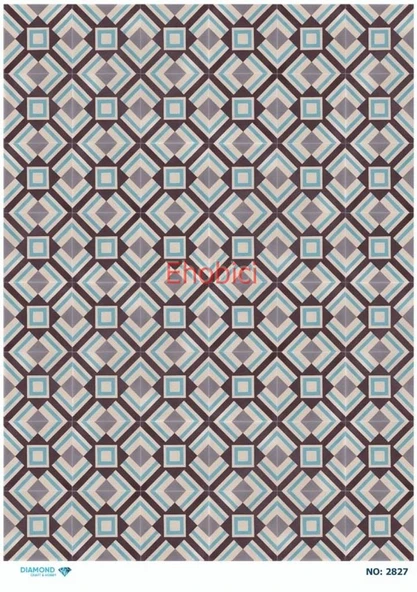 Diamond Pirinç Dekopaj Kağıdı - 2827 ürün görseli 1
