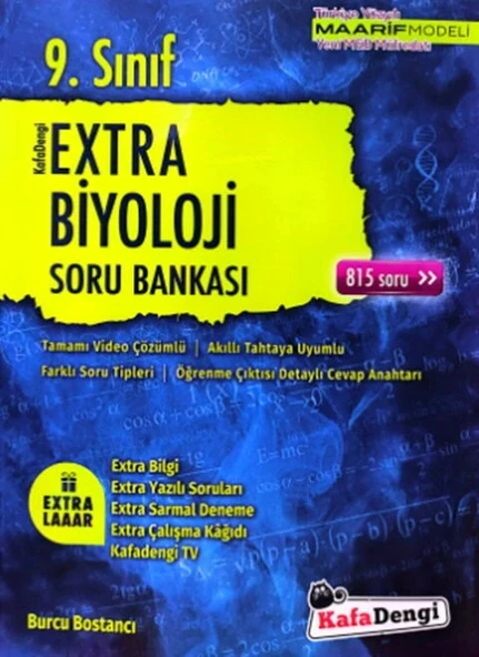 9. Sınıf Biyoloji Extra Soru Bankası Kafa Dengi ürün görseli 1