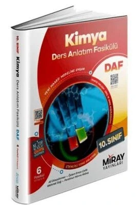 Miray 10. Sınıf Kimya Ders Anlatım Fasikülü ürün görseli 1