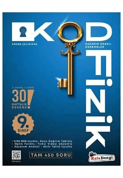 9. Sınıf Fizik 30 Haftalık Süreç Uygulamaları Kafa Dengi ürün görseli 1