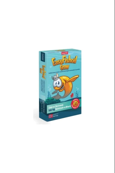 EasyFishoil Grow 30 Jel Tablet ürün görseli 1