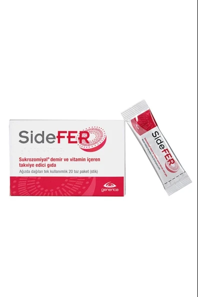 Sidefer 20 Toz Paket ürün görseli 1