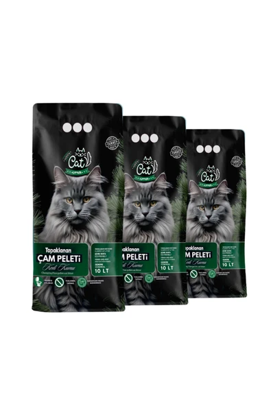 PELET KEDİ KUMU Topaklanan Çam Pelet Kedi Kumu 30 Litre ürün görseli 1