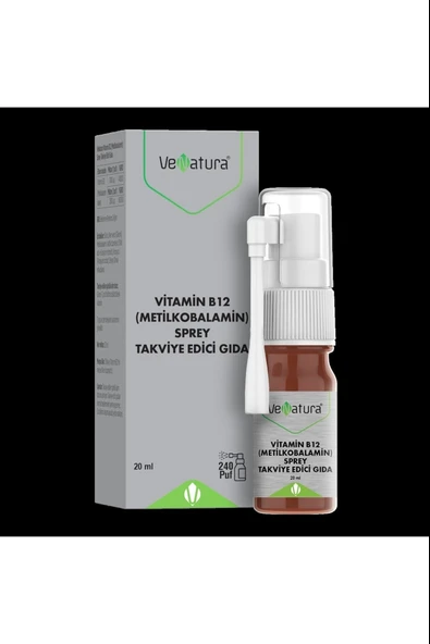 VeNatura Vitamin B12 (metilkobalamin) Sprey 20 Ml ürün görseli 1