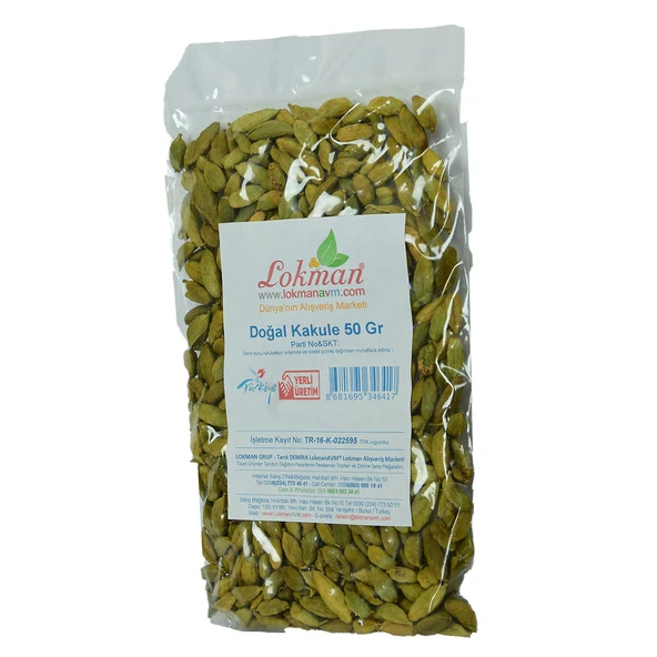 LokmanAVM Kakule Doğal 50 Gr Paket - Resim 4