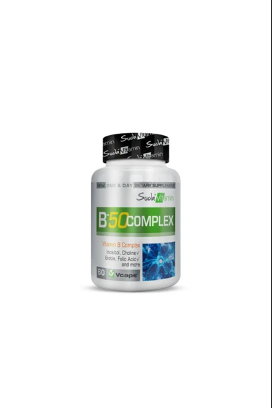 Suda Vitamin B-50 Complex 60 Kapsül ürün görseli 1