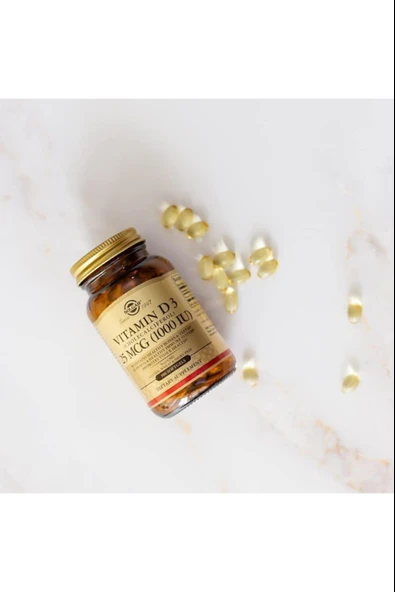 Solgar Vitamin D3 1000ıu 100 Kapsül - Resim 6