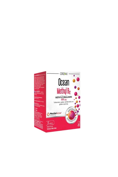 Ocean Methyl B12 Sprey 500 mcg 5 ml ürün görseli 1