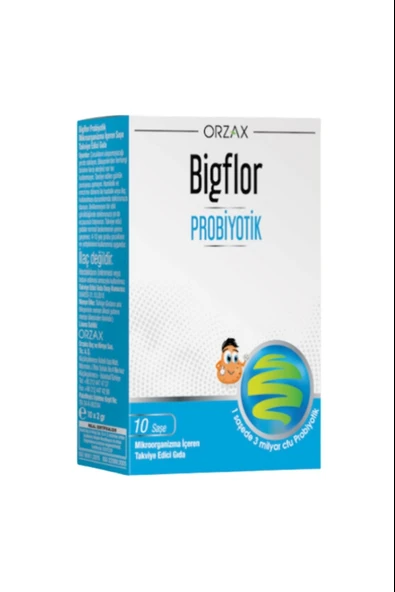Ocean Bigflor Probiyotik Prebiyotik 10 Saşe ürün görseli 1