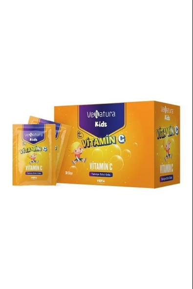 Venatura Kids Vitamin C 30 Saşe ürün görseli 1