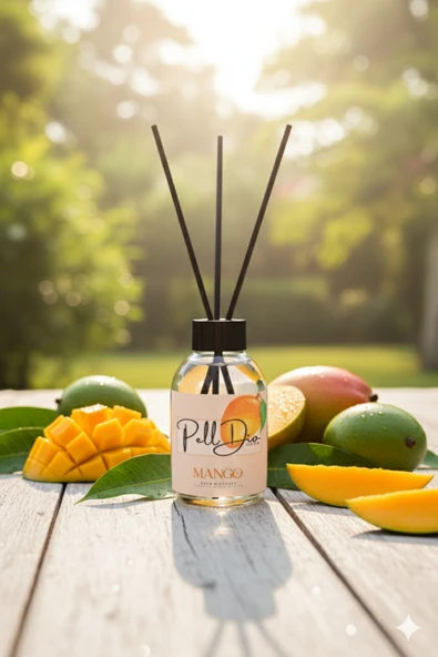 Pelldio Mango Çubuklu Oda Kokusu Eko 100ml - Resim 2