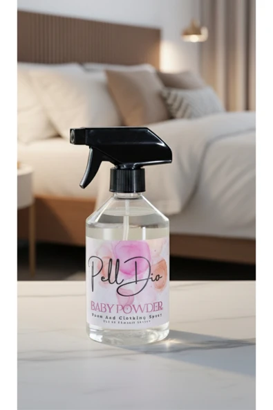 Pelldio Baby Powder Oda ve Çamaşır Spreyi 500ml ürün görseli 1