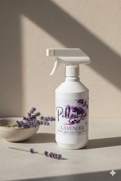 Pelldio Lavender Ev, Tekstil, Oda ve Çamaşır Spreyi 500ml ürün görseli 1