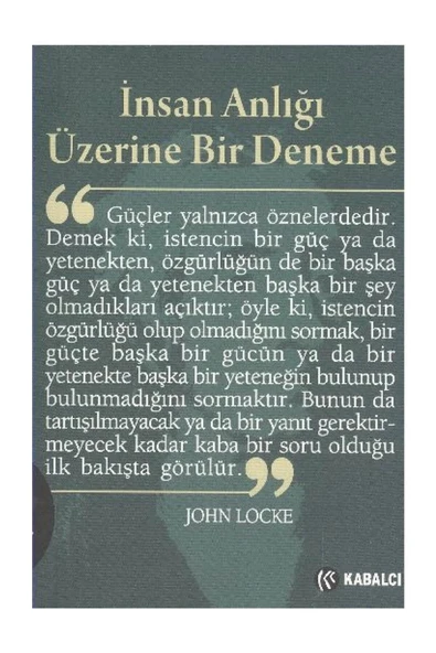 İnsan Anlığı Üzerine Bir Deneme ürün görseli 1