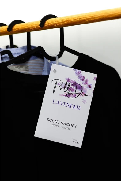 Pelldio Lavender Ayakkabılık Dolap Ve Çekmece Parfümlü Kese Kokusu Oda Koku Kesesi ürün görseli 1