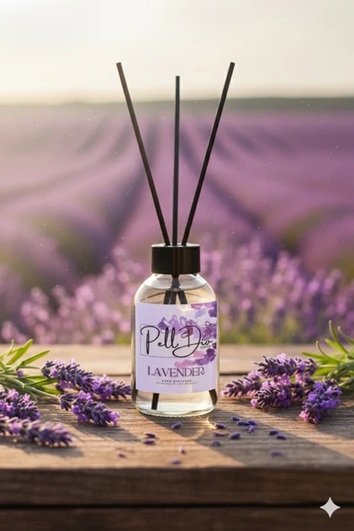 Pelldio Lavender Çubuklu Oda Kokusu Eko 100ml ürün görseli 1