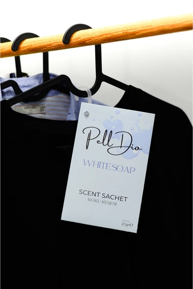 Pelldio White Soap Ayakkabılık Dolap Ve Çekmece Parfümlü Kese Kokusu Oda Koku Kesesi ürün görseli 1