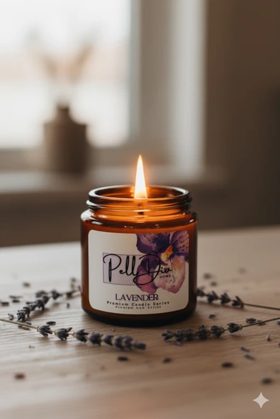 Pelldio Lavender Kokulu Mum - Resim 2