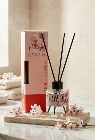 Pelldio Cherry Blossom Çubuklu Oda Kokusu 110ml - Resim 2