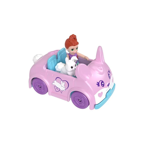 Polly Pocket'ın Muhteşem Araçları Oyun Setleri HKV55 - JCR43 ürün görseli 1