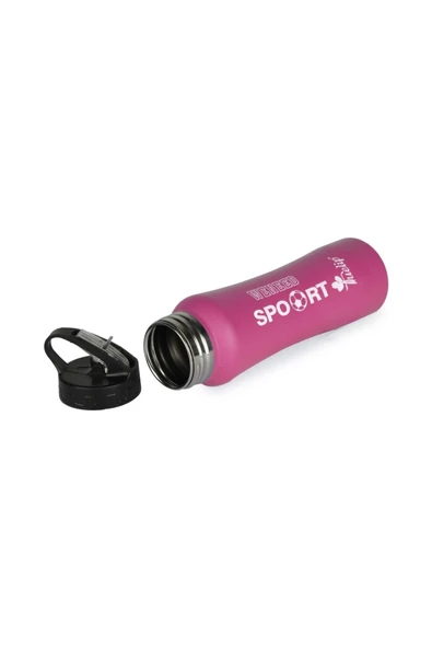 Matara 700 ml Paslanmaz Çelik Suluk Paslanmaz Spor Model Pembe ürün görseli 1