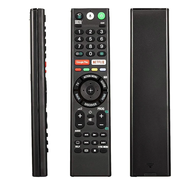 Ayt Sony RMF-TX200P KD 43XF8096 KD 49XE8004 Netflix Google Play Tuşlu Ses Komutsuz Lcd Led Tv Kumandası ürün görseli 1