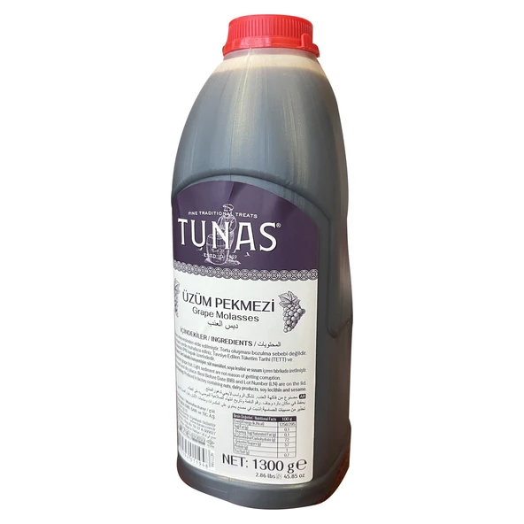 Tunas Üzüm Pekmezi 1300 gr Pet ürün görseli 1