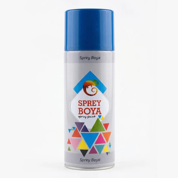 Mavi Sprey Boya 400 ml – Metal Ahşap Plastik Beton Yüzeylere Uygun Hobi Dekoratif Amaçlı Sprey Boya ürün görseli 1