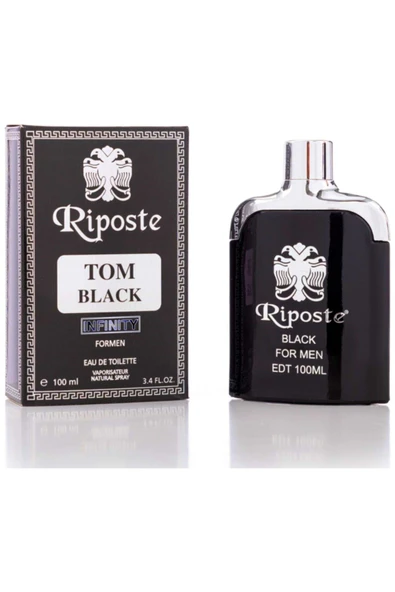 Erkek Parfümü RİPOSTEE Tom Black Edt 100 ml ürün görseli 1