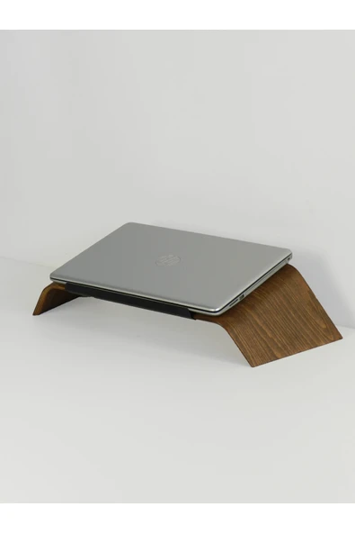 Fagus Wood Doğal Ağaç Laptop Masa Standı Ve Yükseltici Notebook Tutucu ürün görseli 1