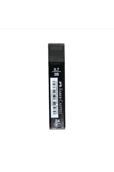 Faber-Castell Grip Min Super Fine T.Black Min 2B 0.7mm.75mm - 5 ADET ürün görseli 1