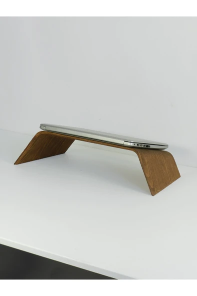 Fagus Wood Laptop Standı (ceviz) - Resim 7