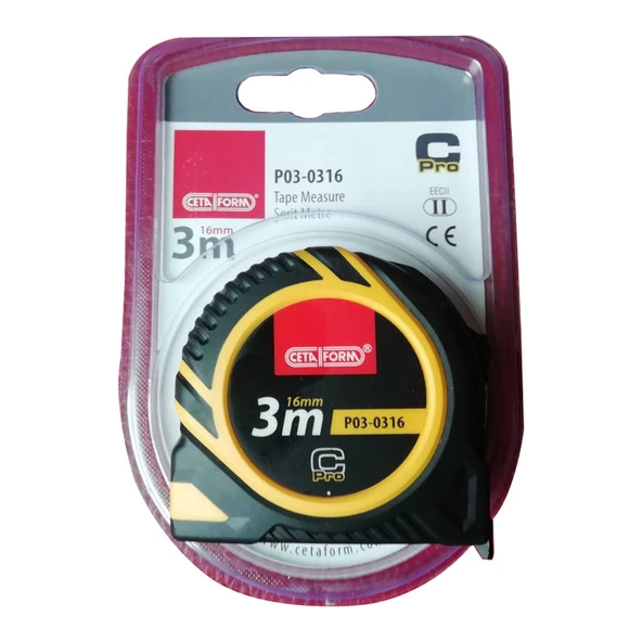 2K STEP PROFESYONEL METRE 3MX16MM ürün görseli 1