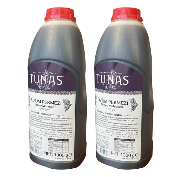 Tunas Üzüm Pekmezi 1300 gr Pet x 2 Adet ürün görseli 1