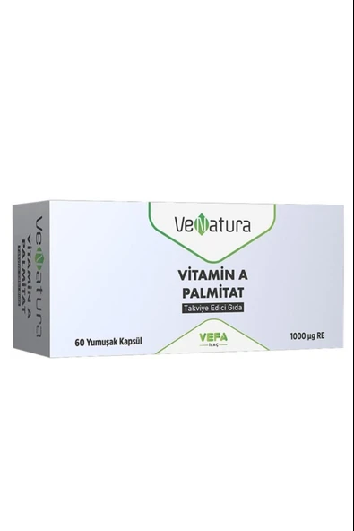 Venatura Vitamin A Palmitat 60 Yumuşak Kapsül ürün görseli 1