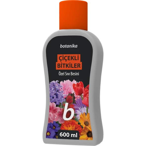 5020 - TURUNCU-CICEKLI BITKILER OZEL SIVI BESINI ürün görseli 1
