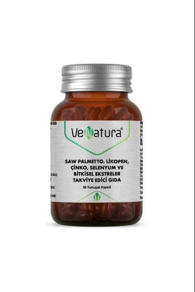 VeNatura Saw Palmetto Plus L-Arjinin Likopen Mineral 60 Kapsül ürün görseli 1