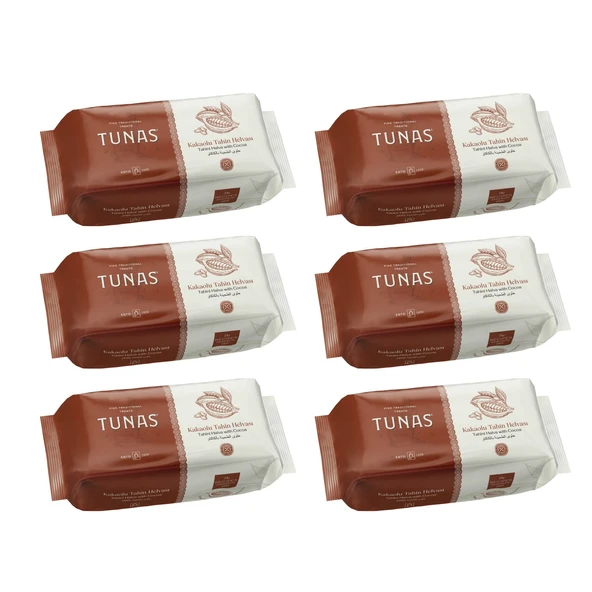Tunas Kakaolu Tahin Helvası 200 gr x 6 Adet ürün görseli 1