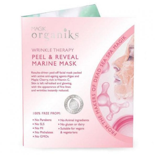 DEAD SEA Wrinkle Therapy Peel & Reveal Marine Mask 30 gr ürün görseli 1