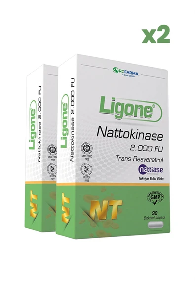 Ligone Nattokinase 30 Bitkisel Kapsül x2 Adet ürün görseli 1