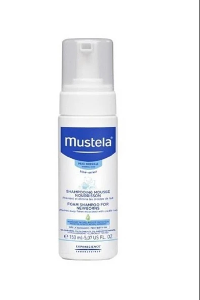 Mustela Yenidoğan Köpük Şampuanı 150 ml ürün görseli 1