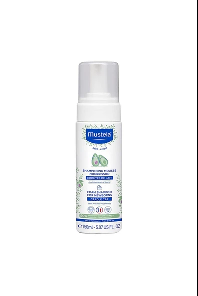 Mustela Yenidoğan Köpük Şampuanı 150 ml ürün görseli 1