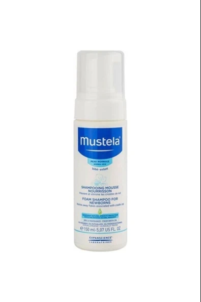 Mustela Yenidoğan Köpük Şampuanı 150 ml ürün görseli 1