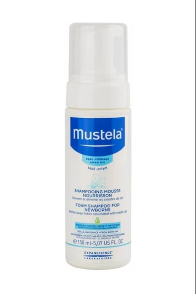 Mustela Yenidoğan Köpük Şampuanı 150 ml ürün görseli 1